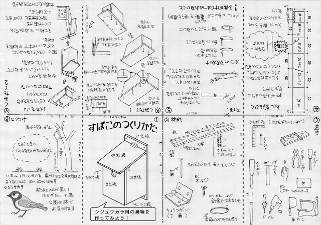 巣箱の作り方