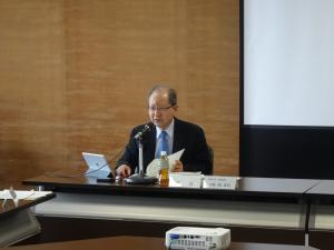 真野座長発言状況の様子