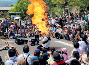 とおがった大道芸の写真