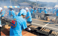 おながわ秋刀魚収獲祭の写真