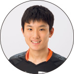 卓球選手 張本智和 さんの顔写真