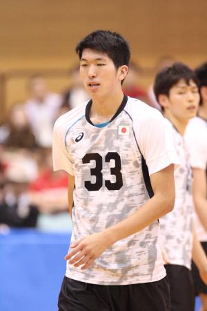 佐藤選手 試合中の姿