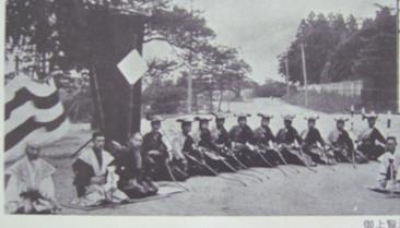 天覧騎射明治9年桜岡公園