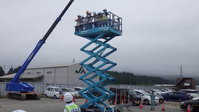 建設機械搭乗風景その2