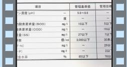 水質検査結果確認