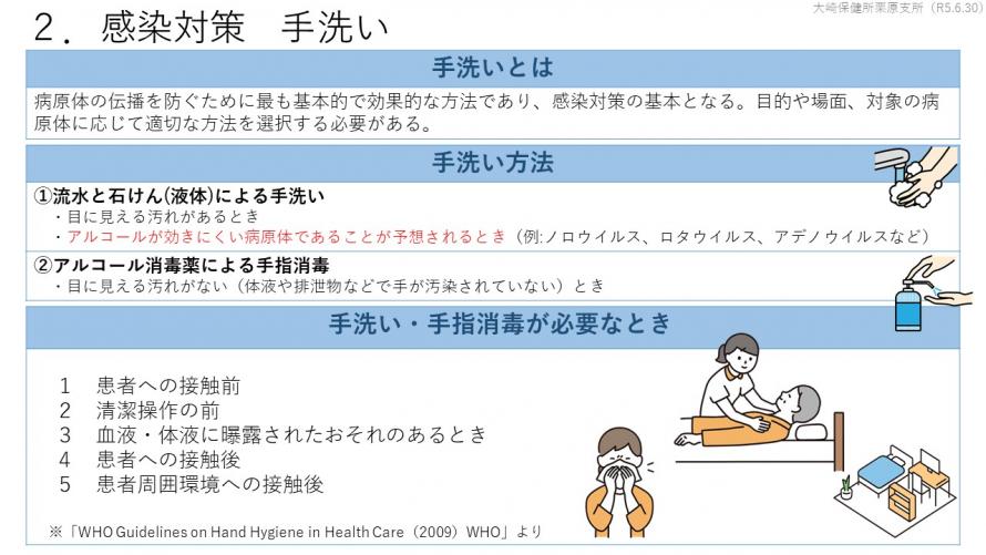 感染対策 手洗い