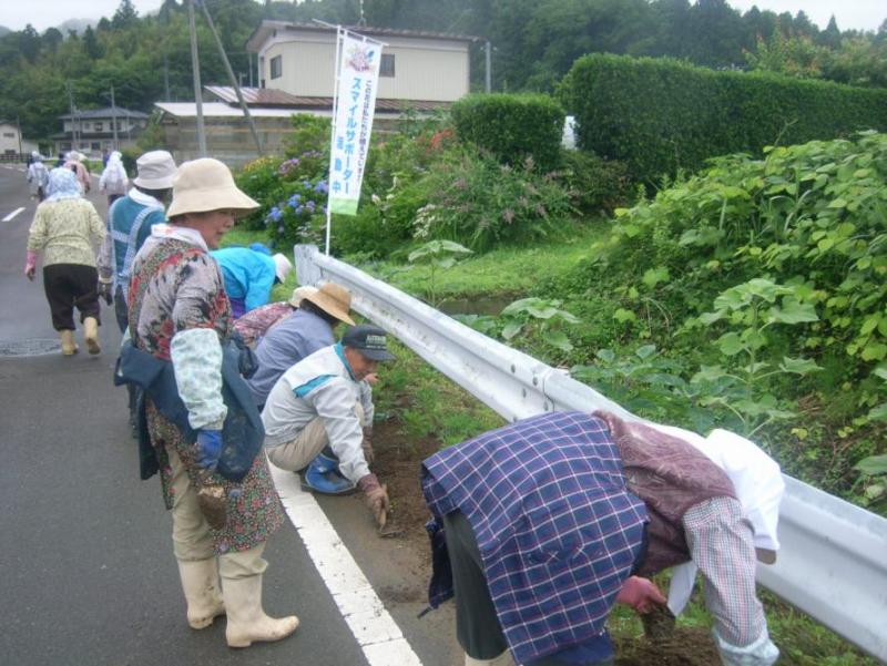 写真：活動の様子(平成21年7月)