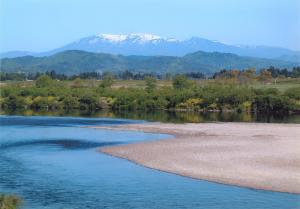 丸森・金山・小斎阿武隈川南岸の写真です