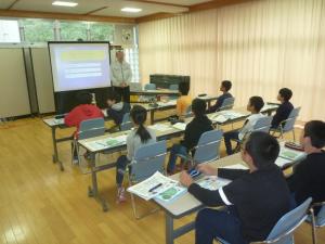 加美町立宮崎小学校　出前講座状況