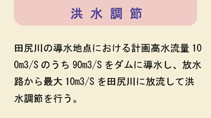 化女沼ダム洪水調節