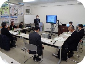 外部評価委員会による試験研究の評価の写真