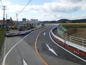 応急復旧後（熊川橋）