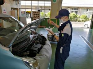 車両を使った実習の様子2