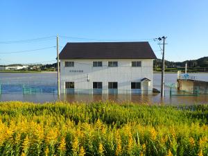 大平排水機場13日時点