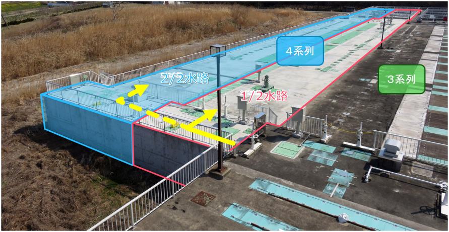 4系列2分の1水路の写真