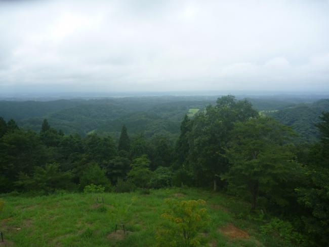 番ヶ森山の遠景