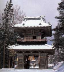 華足寺（けそくじ）山門（画像）