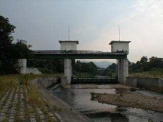 上水道取水写真です