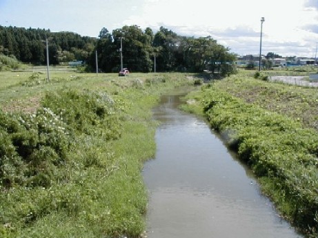 下流状況写真です