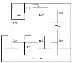 宮町住宅間取り図