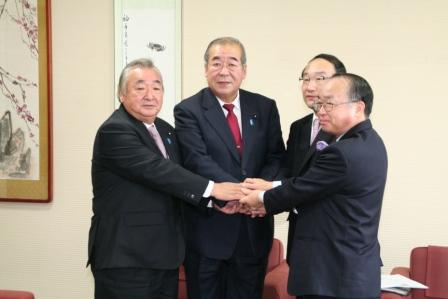 写真　仙台市議会・宮城県議会　第1回　正副議長懇話会　23年12月22日(3)