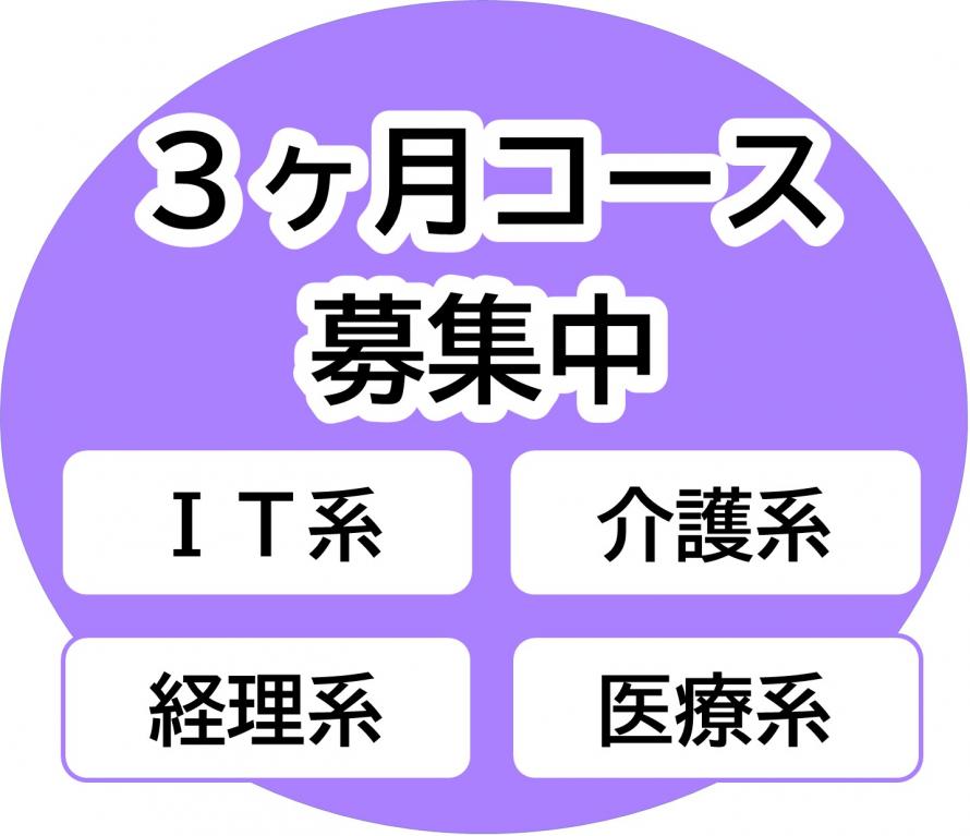 3ヶ月コースの案内ページに移動します