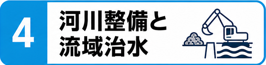 4河川整備と流域治水