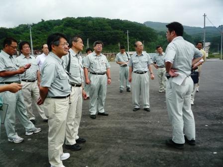 写真　意見交換会　女川町議会　23年8月31日(2)