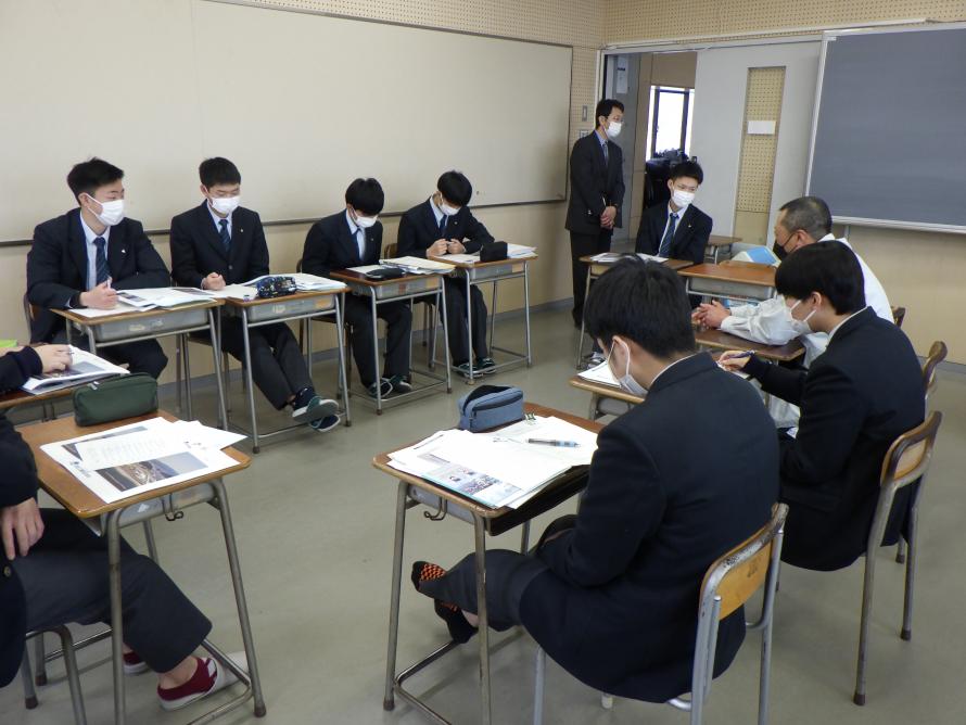 石巻工業高等学校土木システム科実施風景1