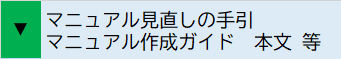 マニュアル見直しの手引及び作成ガイド