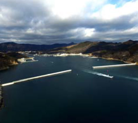 女川みなとびらき・湾口防波堤画像1