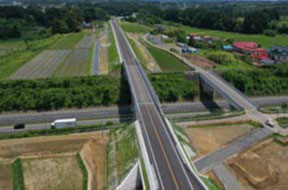 みやぎ県北⾼速幹線道路Ⅳ期（築館⼯区）画像1