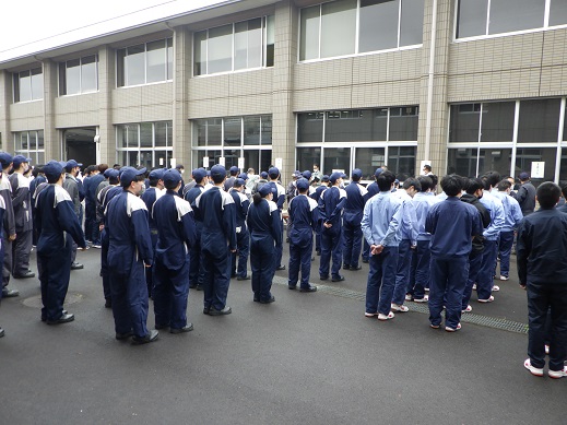 避難訓練（避難）