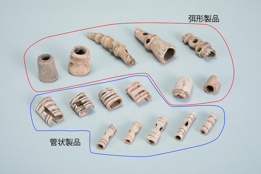 写真4ゆはず形製品ほかの装飾品