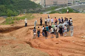 内山遺跡現地説明会