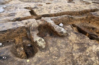 竪穴建物跡のカマド