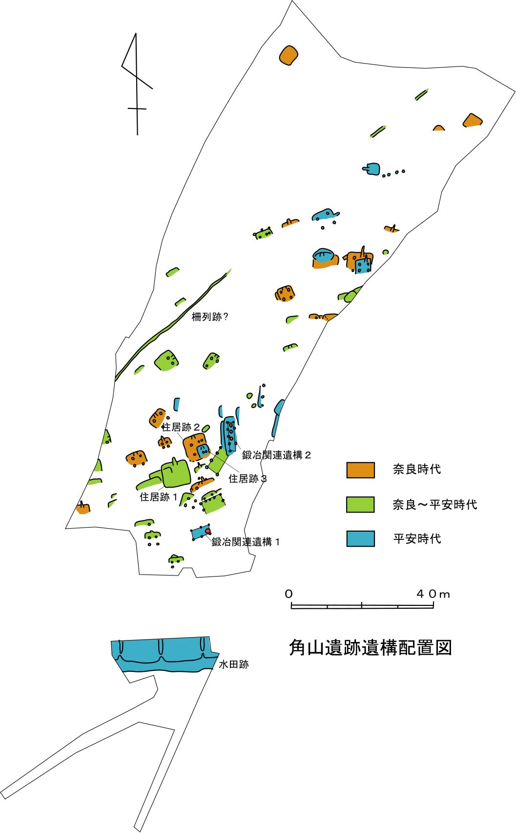 遺構配置図