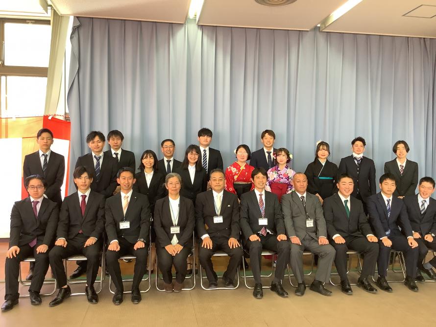 卒業式集合写真