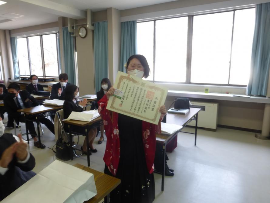 卒業式集合写真