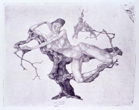 パウル・クレー《樹上の処女》 1903年