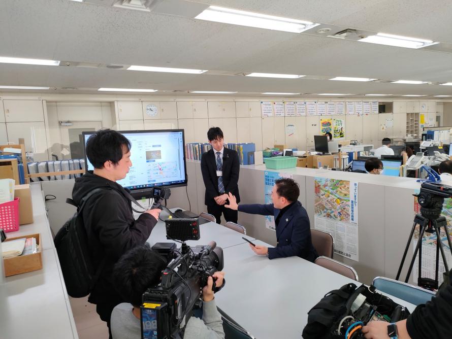 撮影の様子1