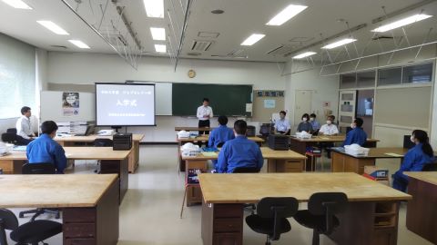 ジョブセレクト科入学式2