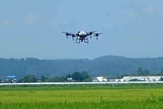 出来川左岸下流uav