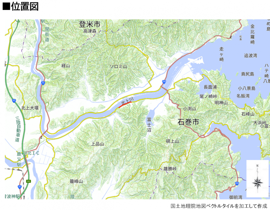 横川位置図