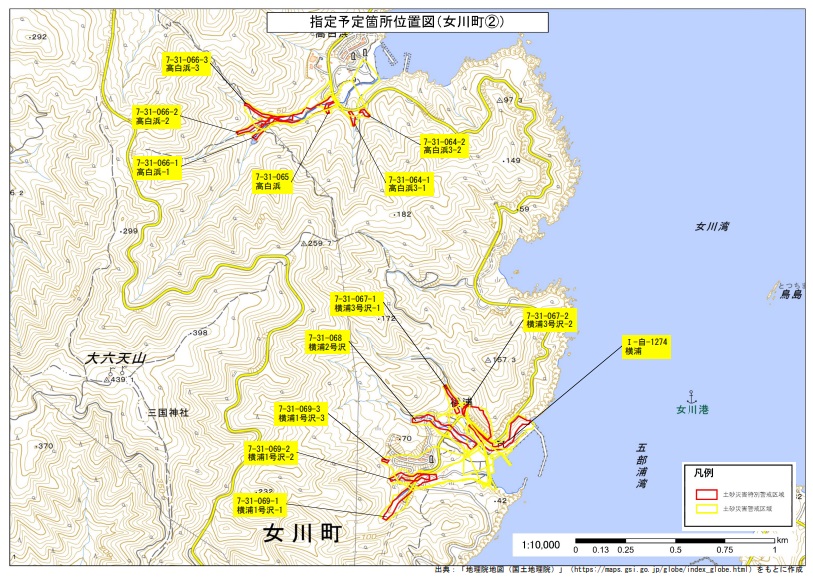 位置図（女川町2）