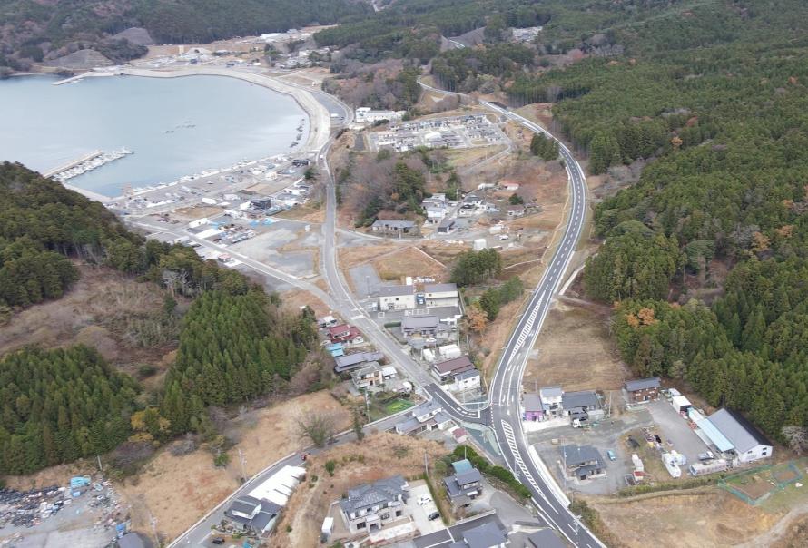 給分浜復興道路