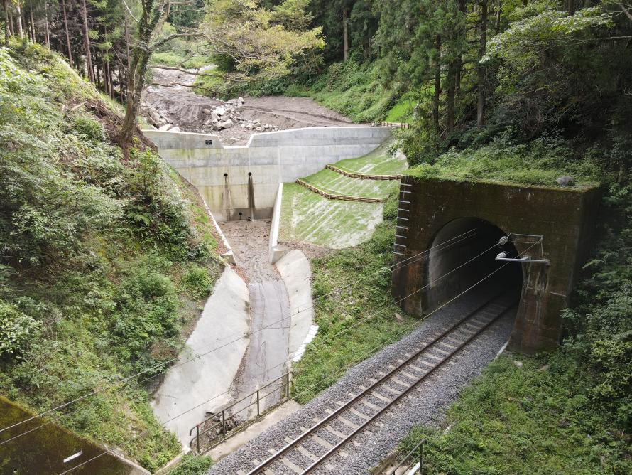 砂ノ上復旧後の状況