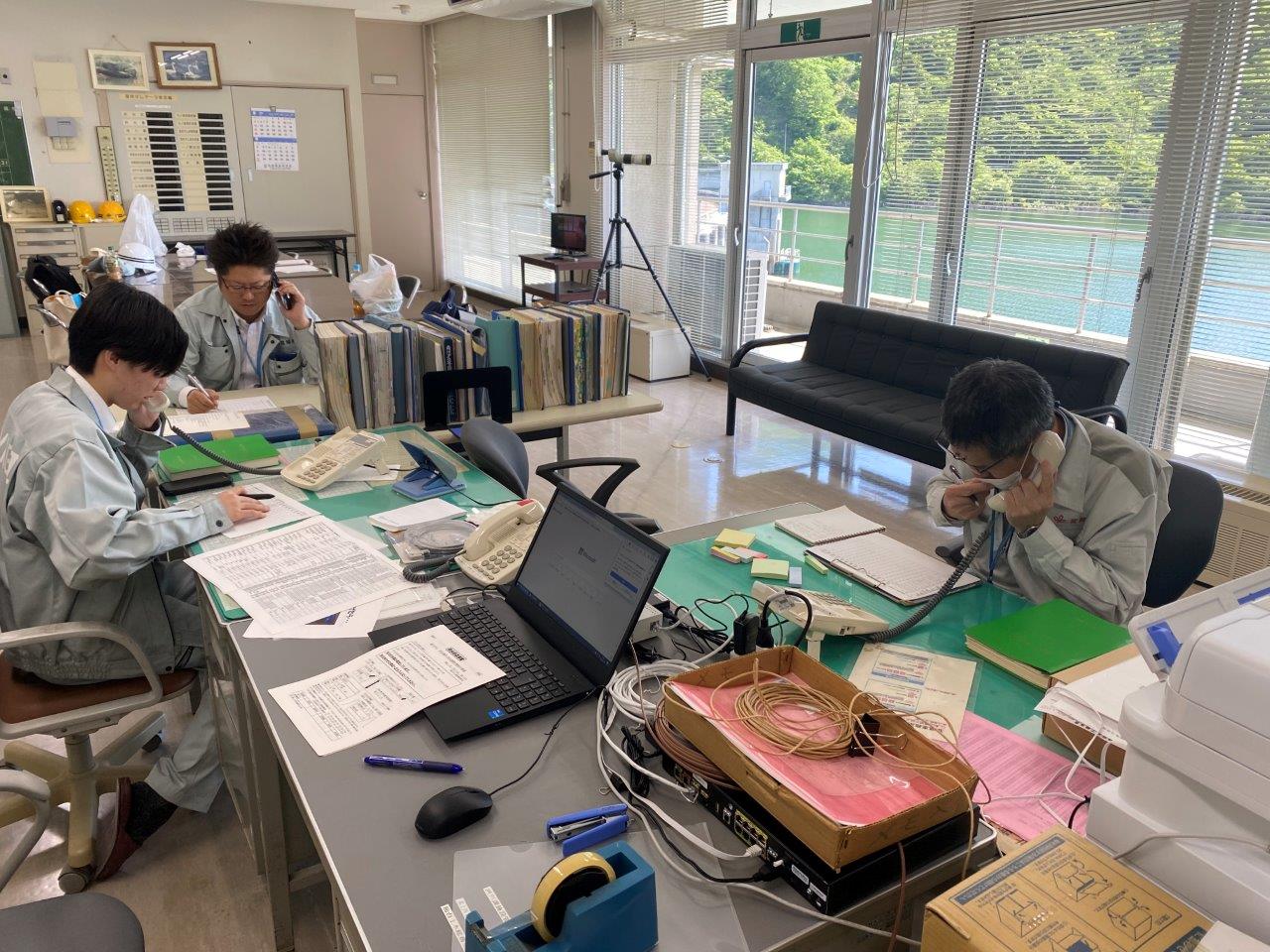 関係機関への情報伝達状況