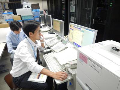 仙台管区気象台との洪水予測予報作業