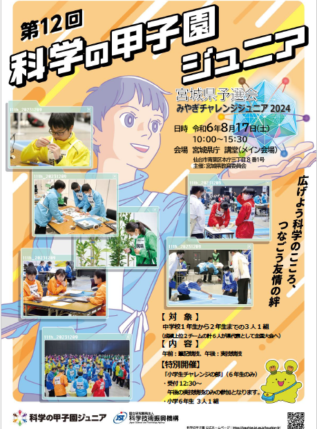 みやぎチャレンジ　チラシ